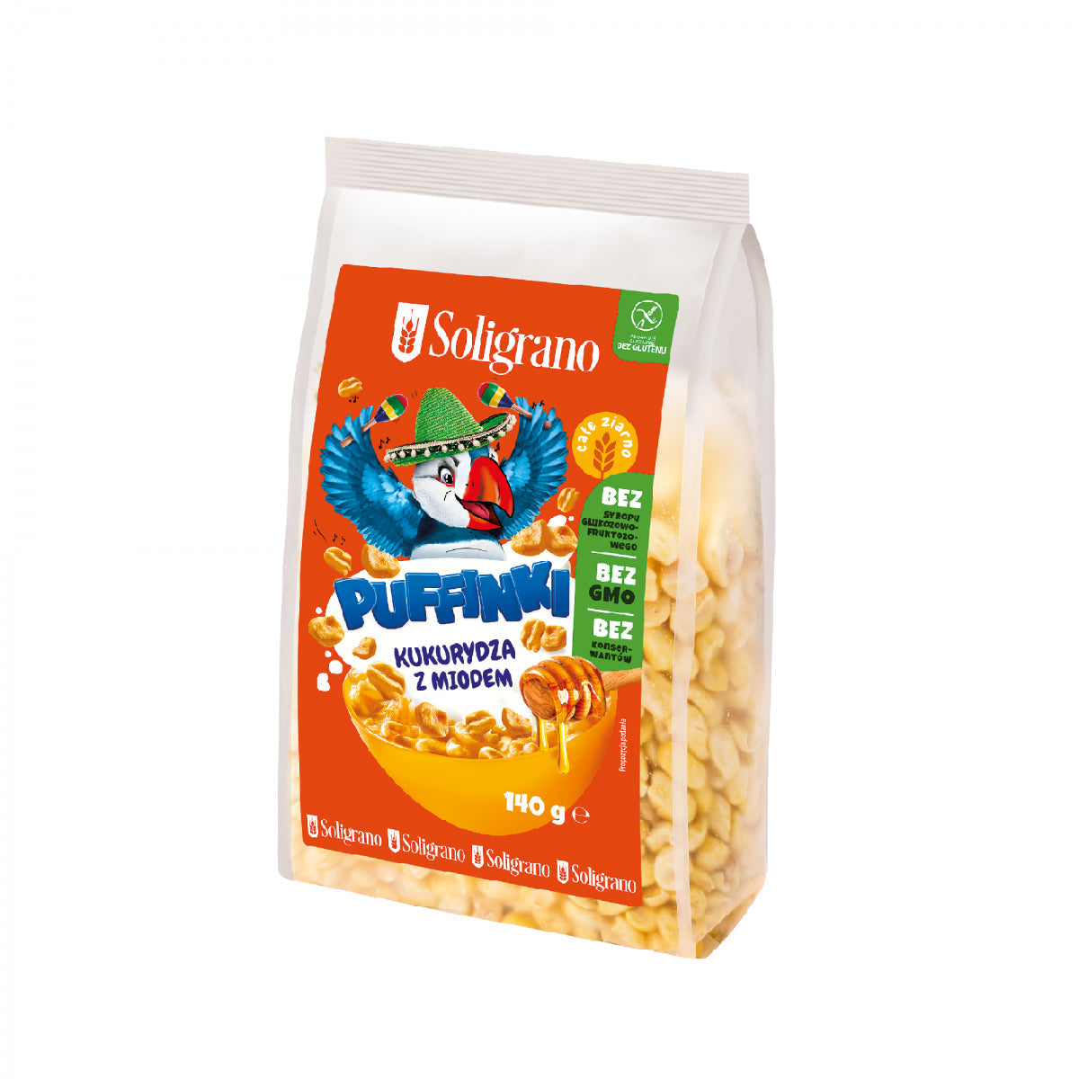 Papageientaucher mit Honig 140 g - SOLIGRANO - Biolaboratorium