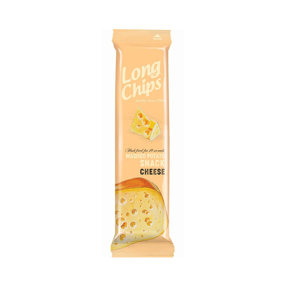 Kartoffelchips mit Käsegeschmack 75 g - LANGE CHIPS - Biolaboratorium