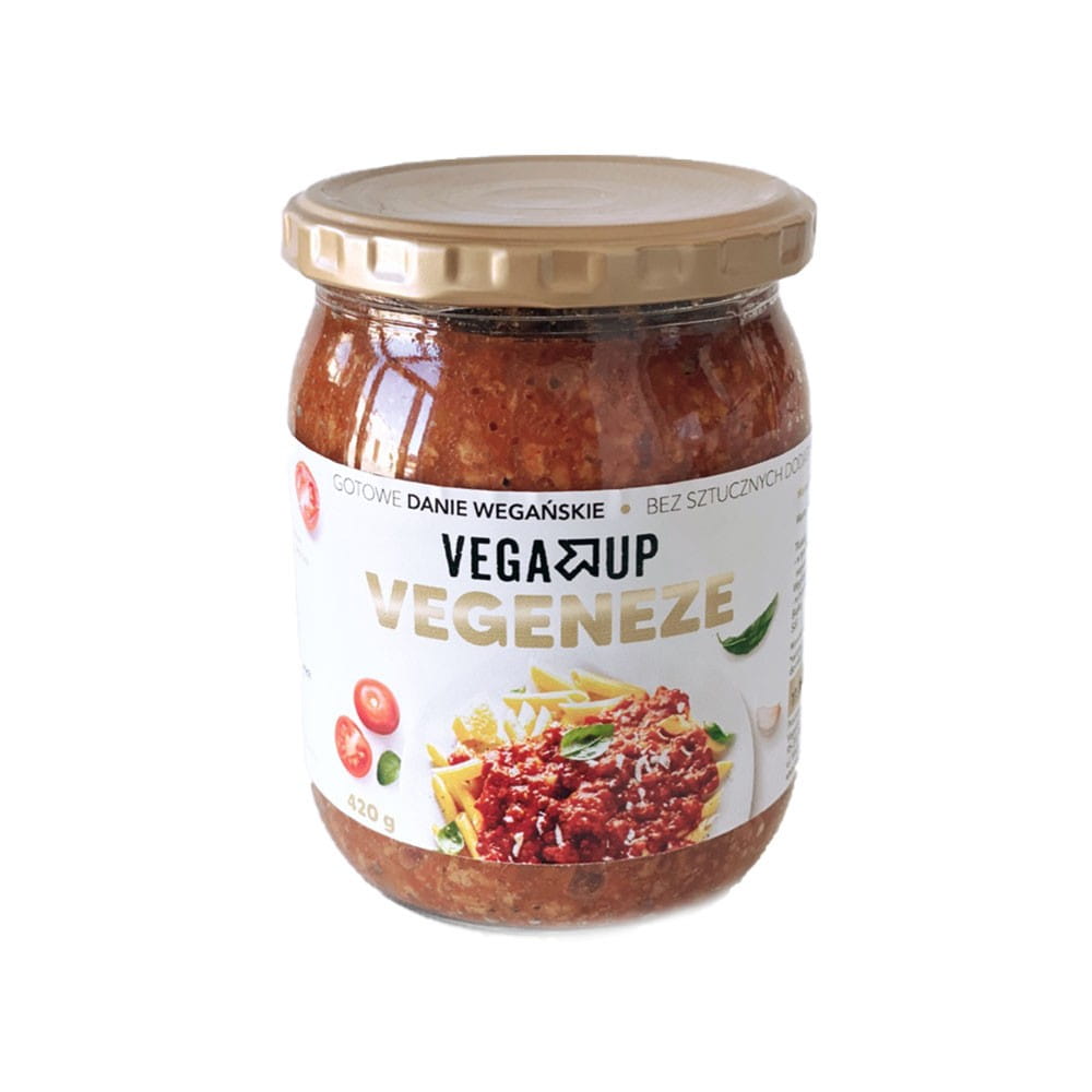 Spaghetti Vegeneze-Sauce 420 g - VEGA UP - Biolaboratorium