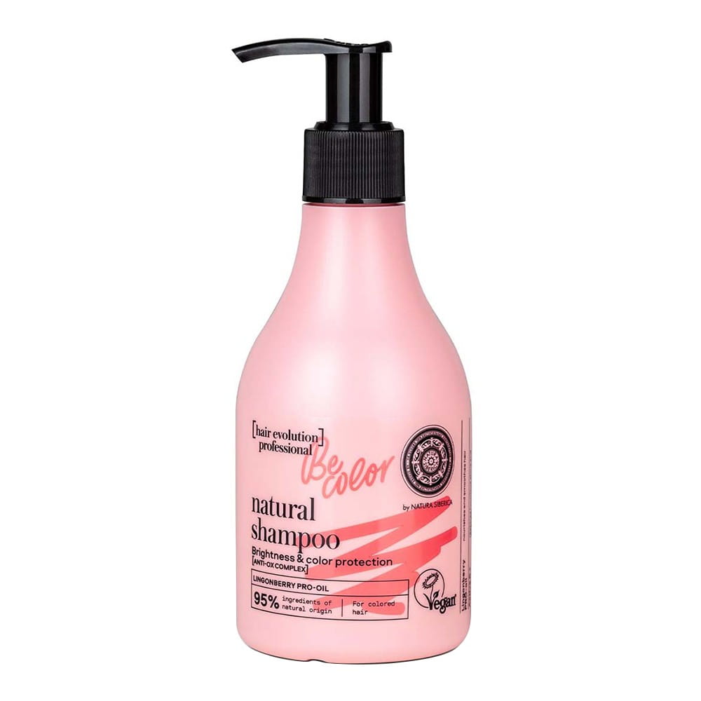 BE COLOR Shampoo für coloriertes Haar 245 ml - NATURA SIBERICA - Biolaboratorium