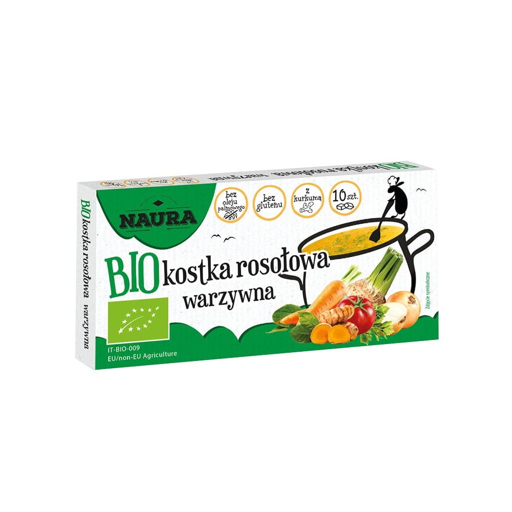 Gemüsebrühwürfel BIO 100 g - NAURA - Biolaboratorium