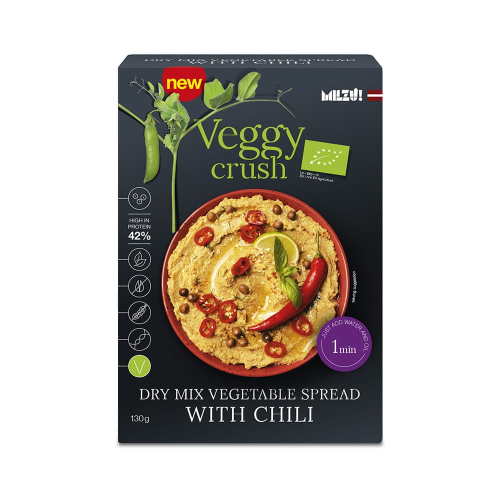Gemüsepaste mit Chili BIO 130 g - VEGGY CRUSH - Biolaboratorium