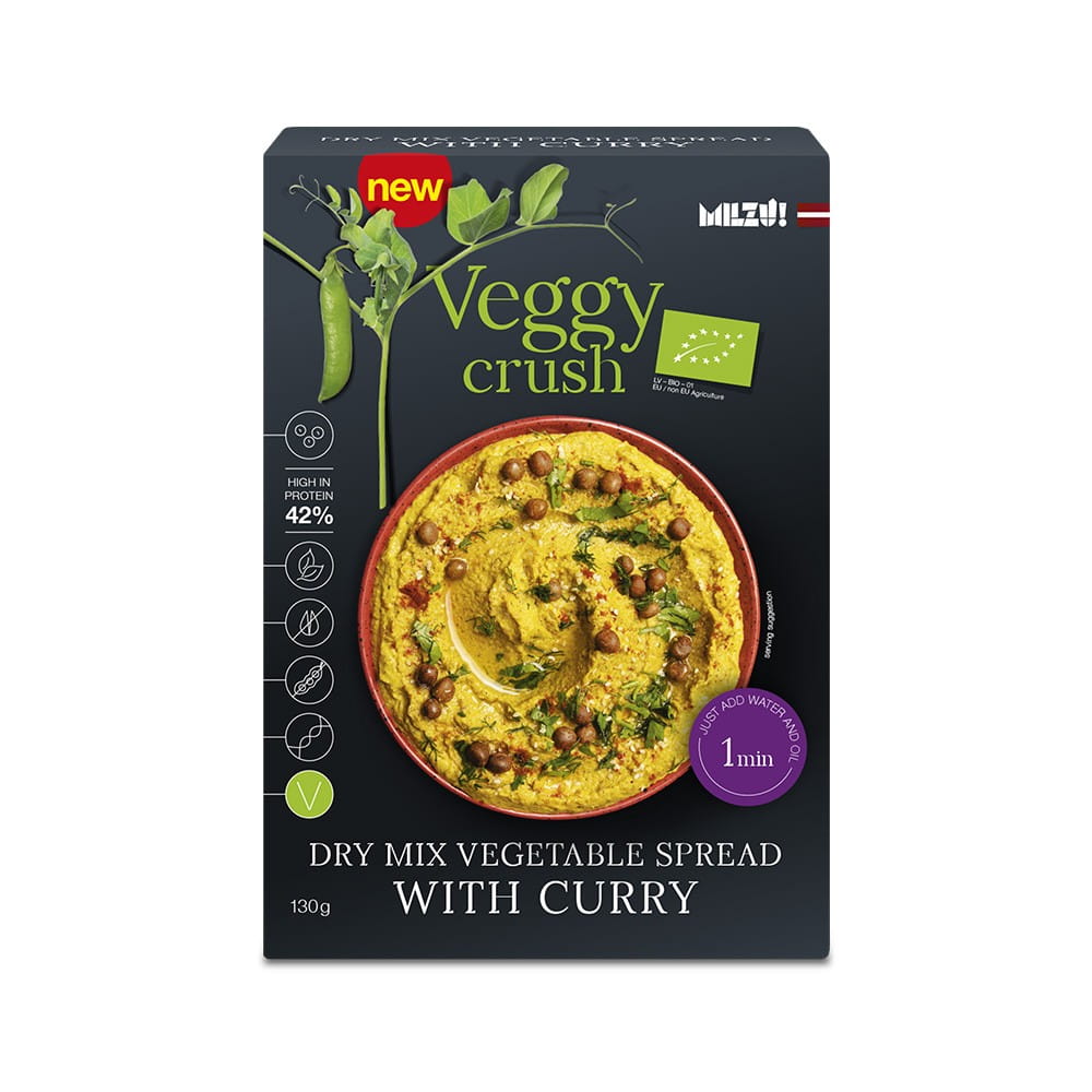 Gemüsepaste mit Curry BIO 130 g - VEGGY CRUSH - Biolaboratorium