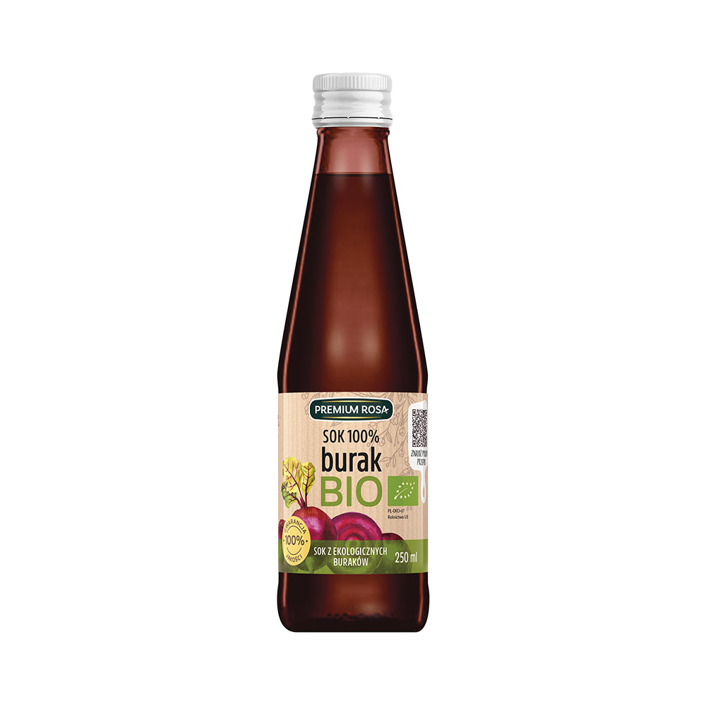 Rübensaft 100% BIO 250 ml - PREMIUM ROSA - Biolaboratorium
