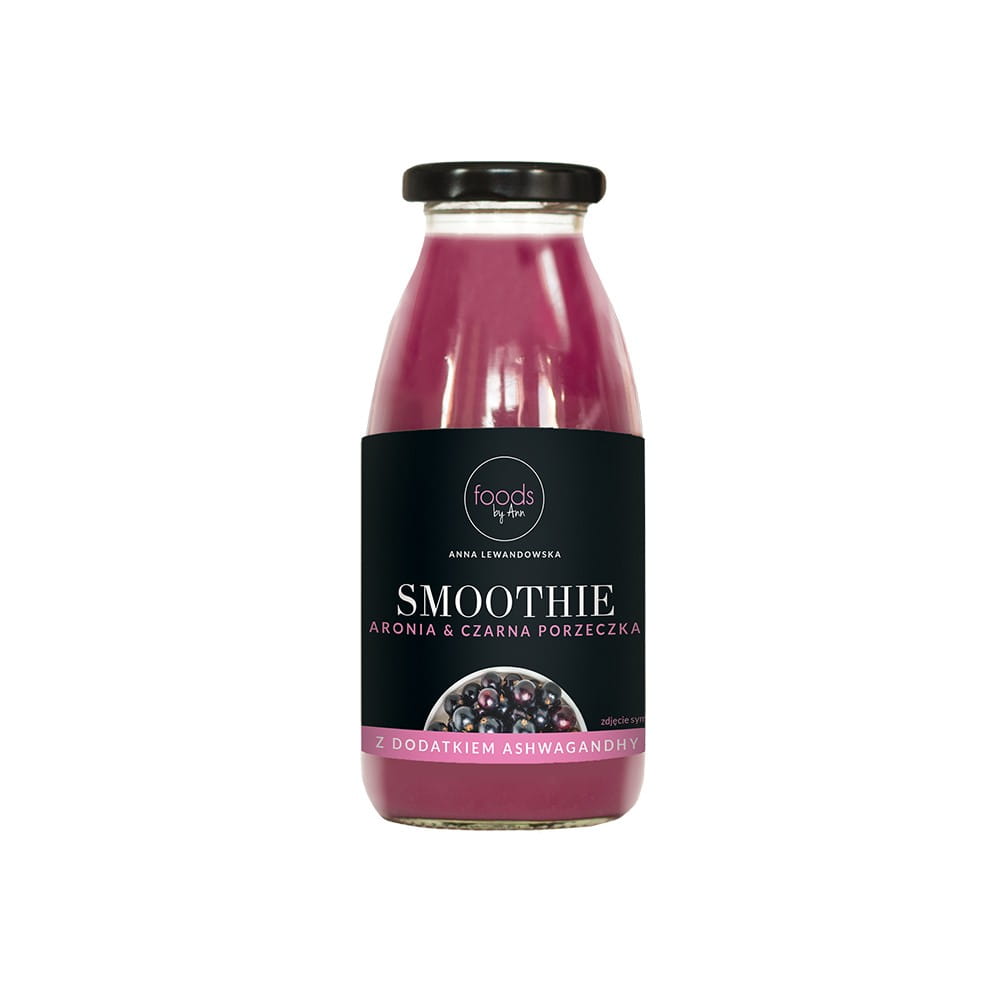 Aronia & Schwarze Johannisbeere Smoothie 250 ml - FOODS BY ANN - Biolaboratorium