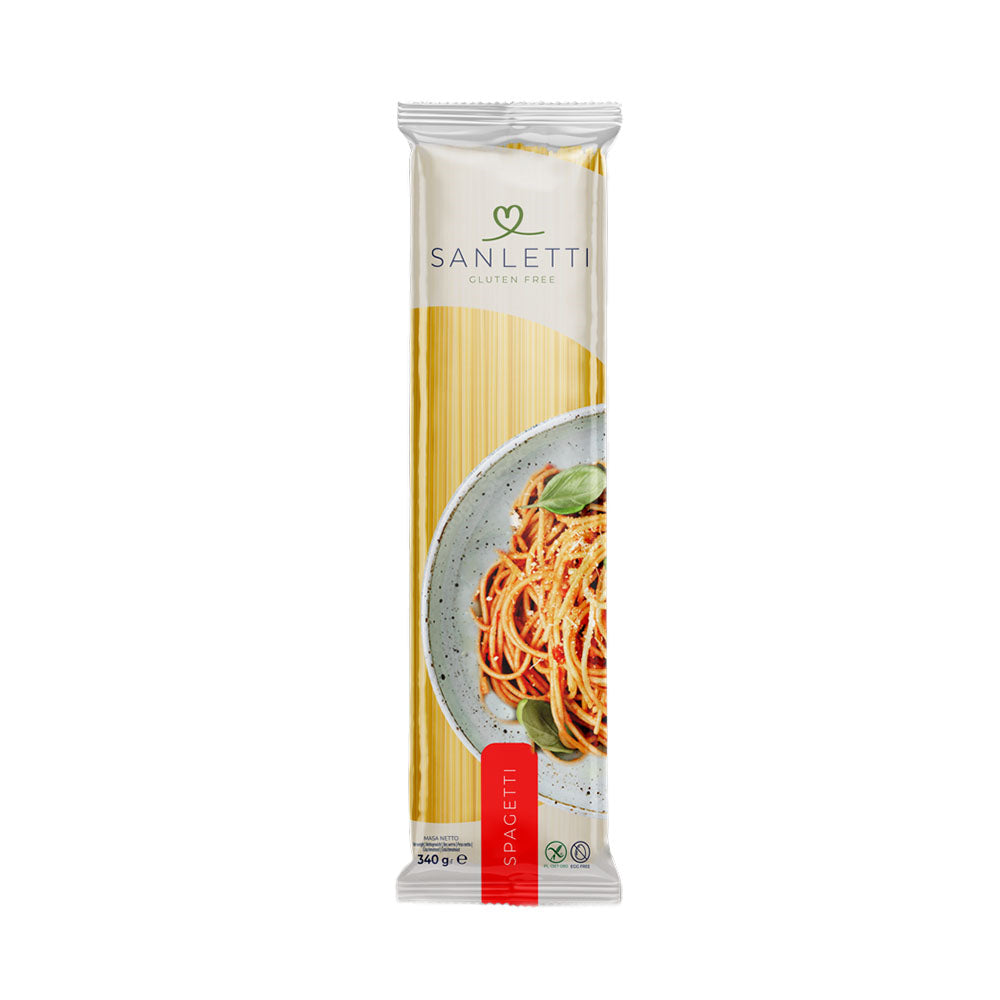 Glutenfreie Spaghetti Nudeln 340 g - SANLETTI - Biolaboratorium