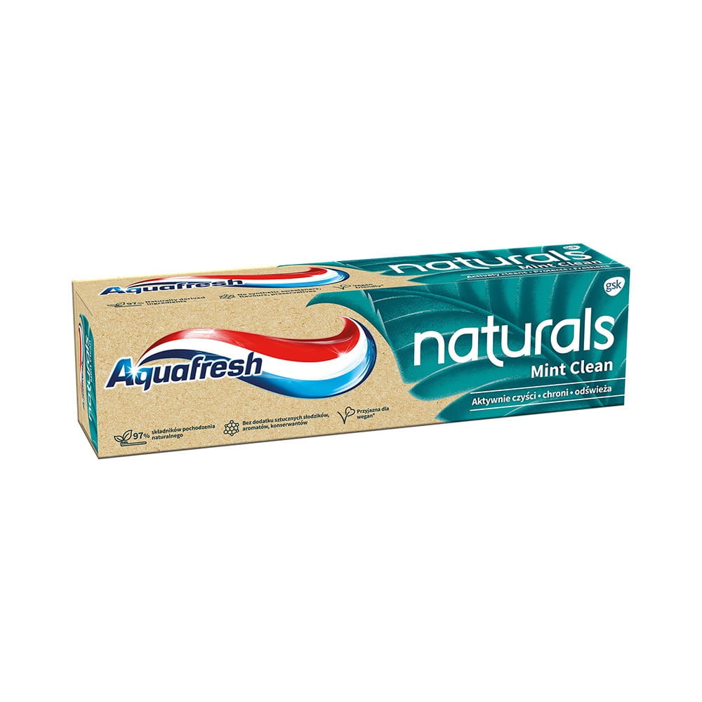 Naturals Mint Clean Zahnpasta 75 ml - AQUAFRESH - Biolaboratorium