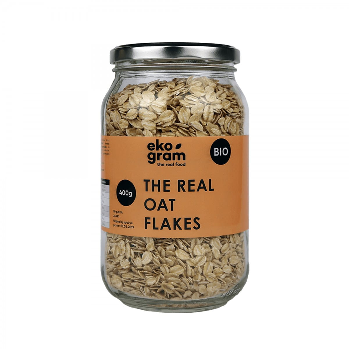 Bio Haferflocken BIO 400 g - EKOGRAM - Biolaboratorium
