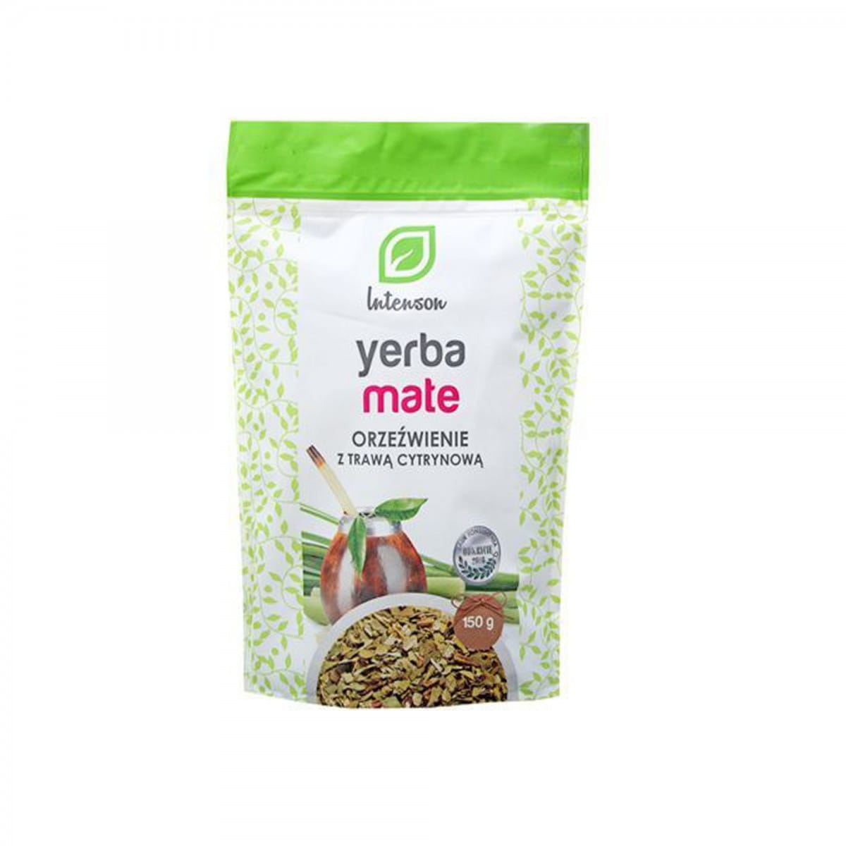 Yerba Mate Erfrischung mit Zitronengras 150 g - INTENSON - Biolaboratorium