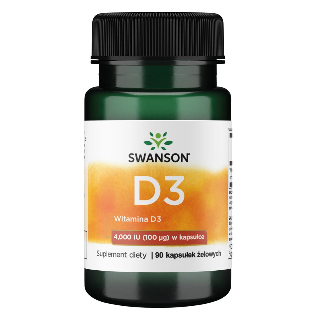 Vitamin D3 4000iu 90 Kapseln 100mcg - SWANSON - Biolaboratorium