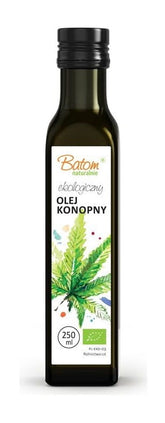 Kaltgepresstes Hanföl BIO 250 ml - BATOM - Biolaboratorium