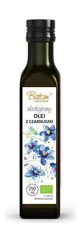 Schwarzkümmelöl kaltgepresst BIO 250 ml - BATOM - Biolaboratorium