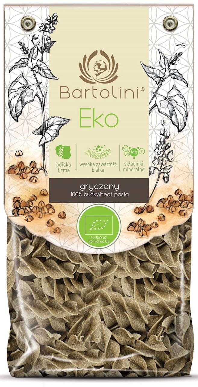 Große Buchweizennudeln BIO 250 g - BARTOLINI - Biolaboratorium
