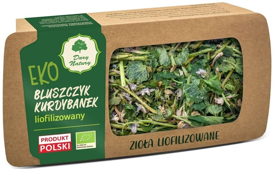 Bluszczyk kurdybanek, gefriergetrocknetes glutenfreies BIO 5 g - DARY NATURY - Biolaboratorium