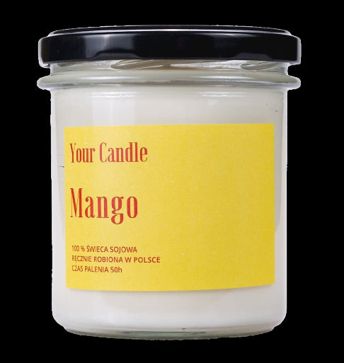 Mango Sojakerze 300 ml - IHRE KERZE - Biolaboratorium