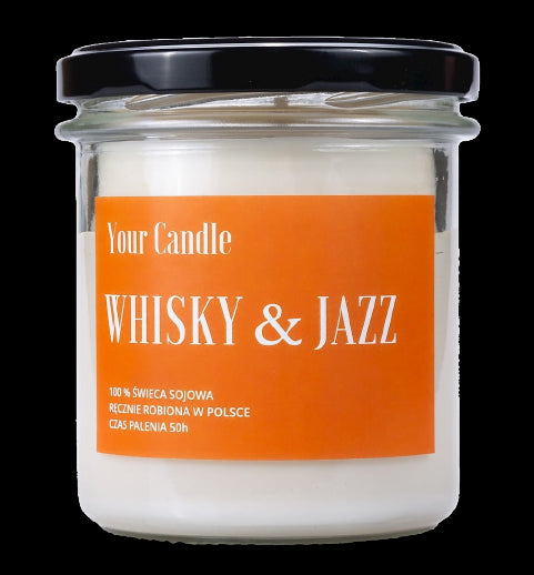 Whisky & Jazz Sojakerze 300 ml - YOUR CANDLE - Biolaboratorium