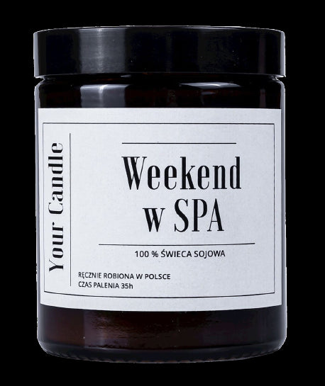Wochenende Sojakerze im Spa 180 ml - IHRE KERZE - Biolaboratorium