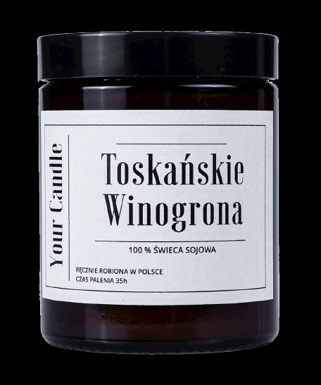 Tuscan Grape Soy Candle 180 ml - IHRE KERZE - Biolaboratorium