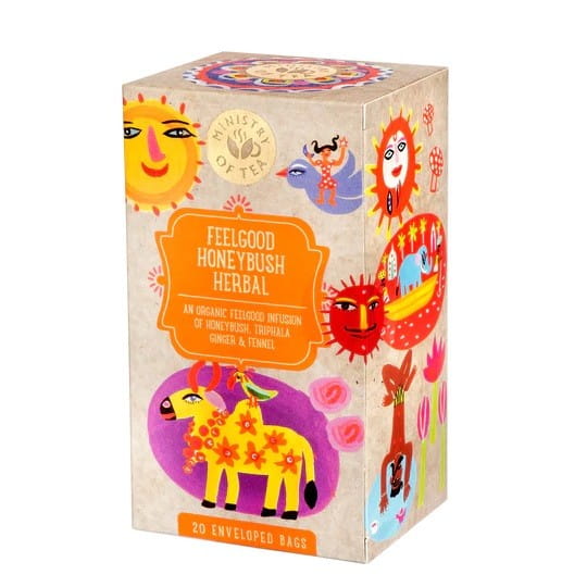 AYURVEDISCHER TEE MIT TRIPHALA (WOHLHONIGBUSH-KRÄUTER) BIO (20 x 1,8 g) 36 g - MINISTRY OF TEA - Biolaboratorium