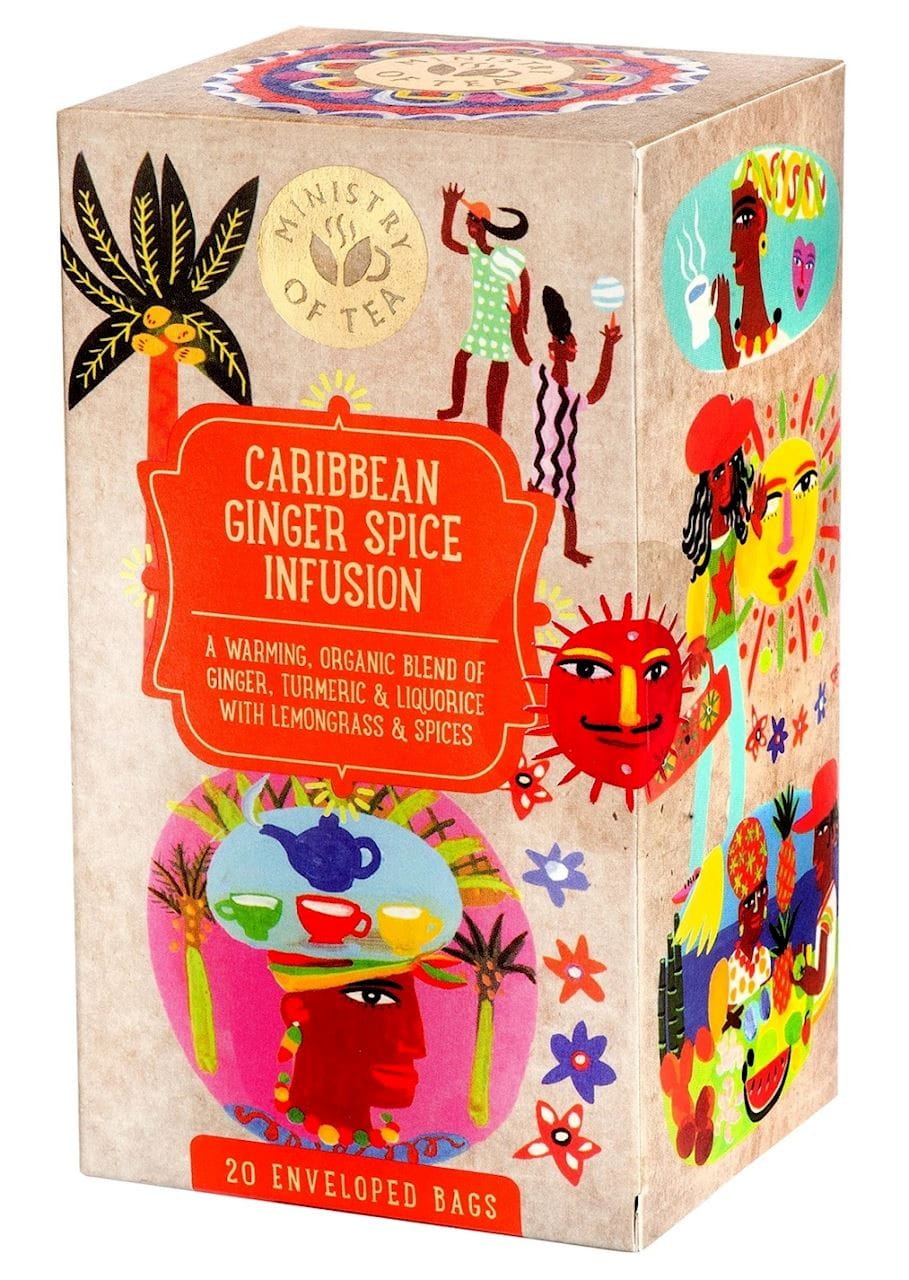 INGWERTEE (KARIBISCHER INGWERGEWÜRZEINFUSION) BIO (20 x 1,8 g) 36 g - MINISTERIUM FÜR TEE - Biolaboratorium