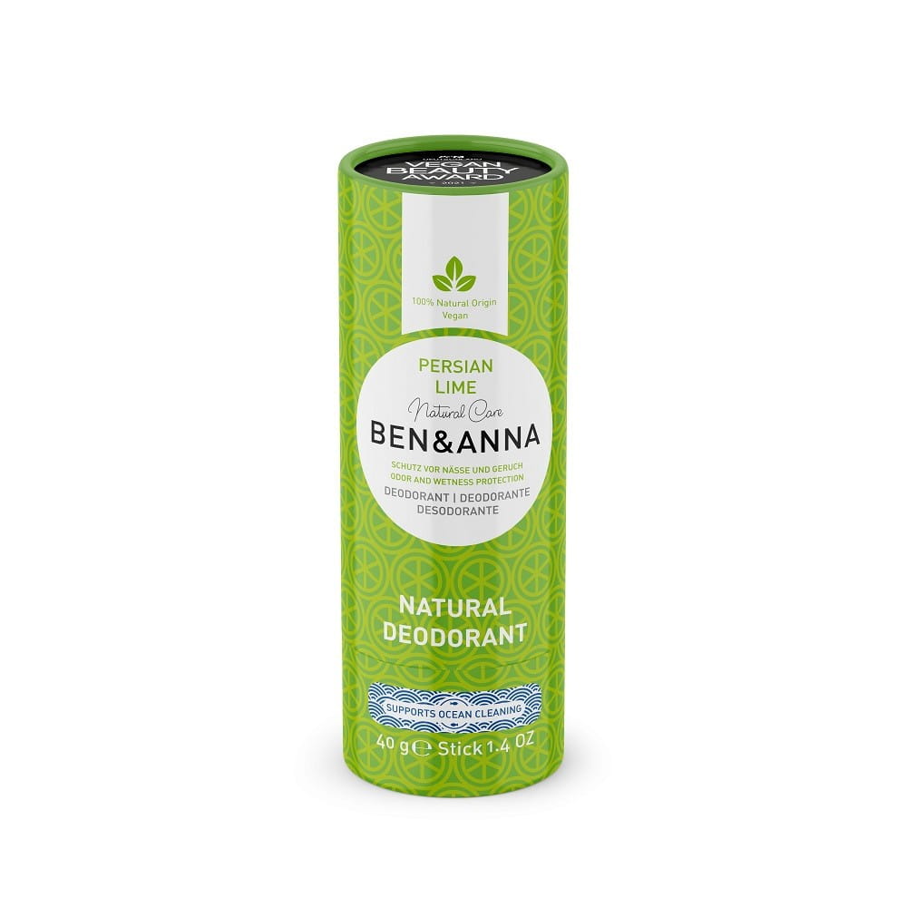 DEODORANT STICK AUF BASIS VON PERSISCHER LIME ECO Soda 40 g - BEN & ANNA - Biolaboratorium