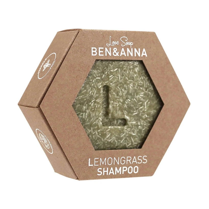 ZITRONENGRAS ECO CUBE HAARSHAMPOO 60 g - BEN & ANNA - Biolaboratorium