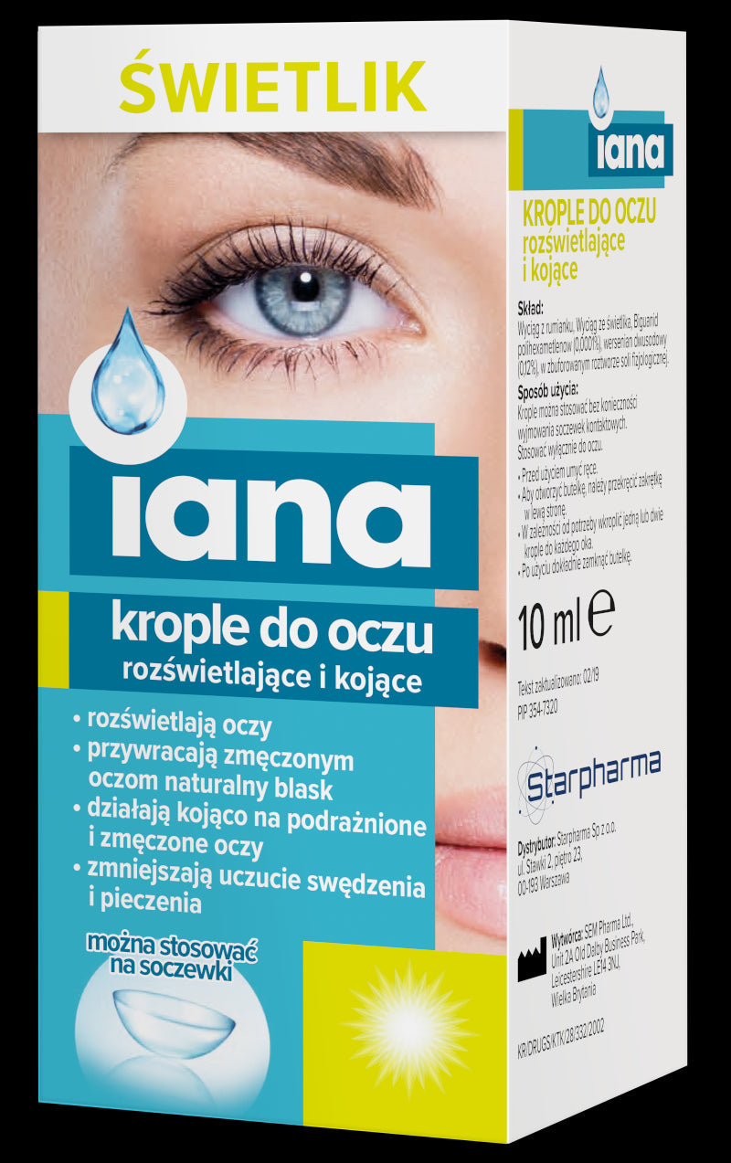 IANA SKYLIGHT Augentropfen beleuchtend und beruhigend 10ml STARPHARMA - Biolaboratorium
