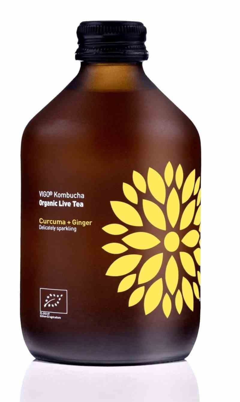 Kombucha Kurkuma + Ingwer BIO 330 ml - Biolaboratorium