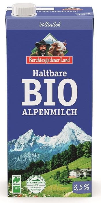 UHT-MILCH (min.3,5% FETT) BIO 1 L - BERCHTESGADENER LAND - Biolaboratorium