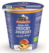PFIRSICH JOGHURT - MANGO (3,9% FETT IN MILCH) GLUTENFREI BIO 150 g - BERCHTESGADENER LAND - Biolaboratorium