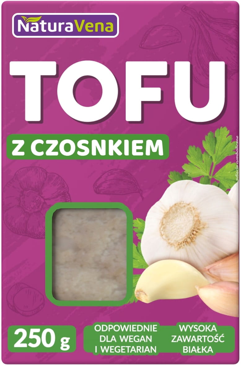 Knoblauch-Tofu-Würfel 250 g - NaturAvena - Biolaboratorium