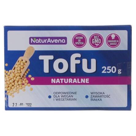 Natürlicher Tofuwürfel 250 g - NaturAvena - Biolaboratorium