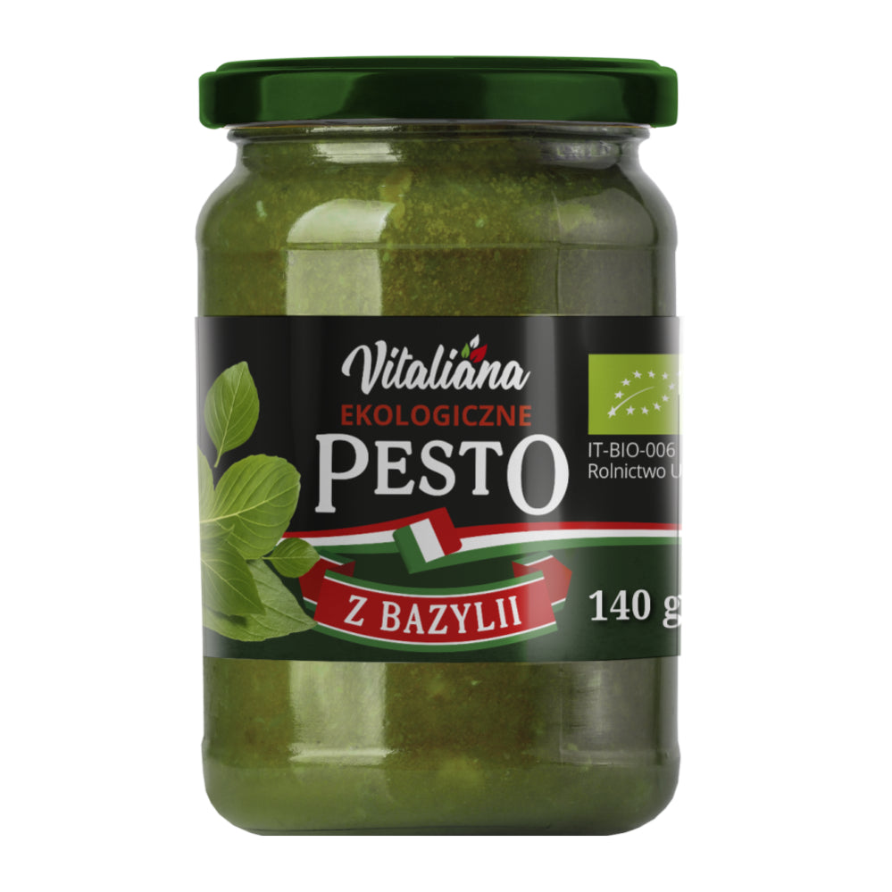 Basilikumpesto Bio 140 g NaturAvena - Biolaboratorium