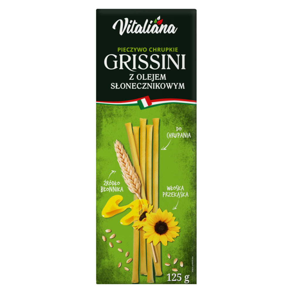 Grissini-Finger mit Sonnenblumenöl 125 g NaturAvena - Biolaboratorium