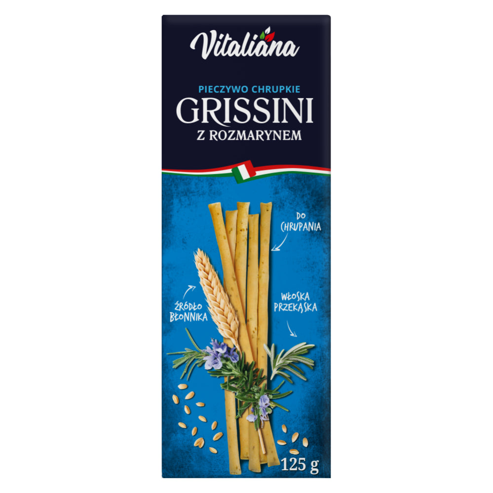 Grissini-Finger mit Rosmarin 125 g NaturAvena - Biolaboratorium