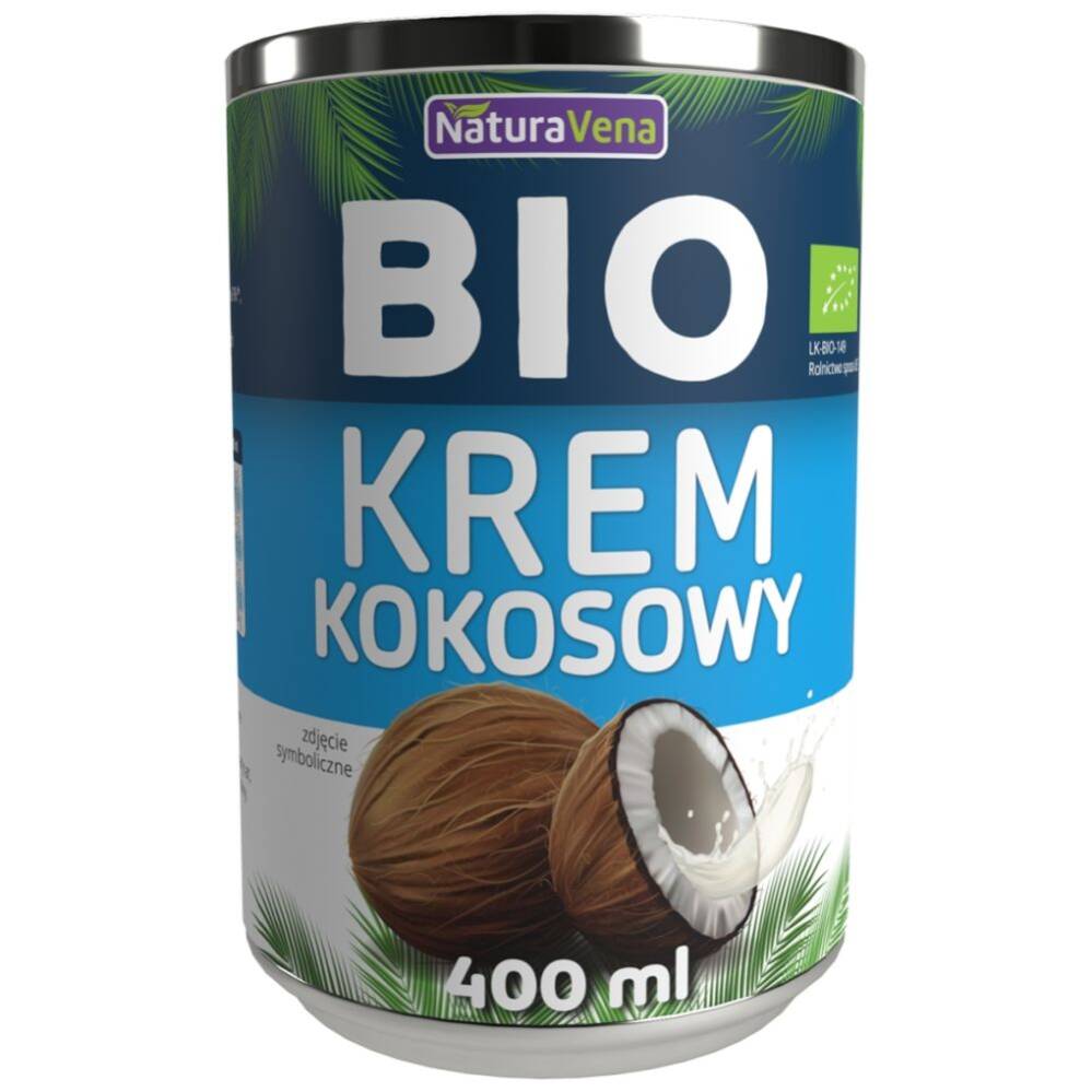 Kokoscreme 17% 400 ml Bio - NaturAvena - Biolaboratorium