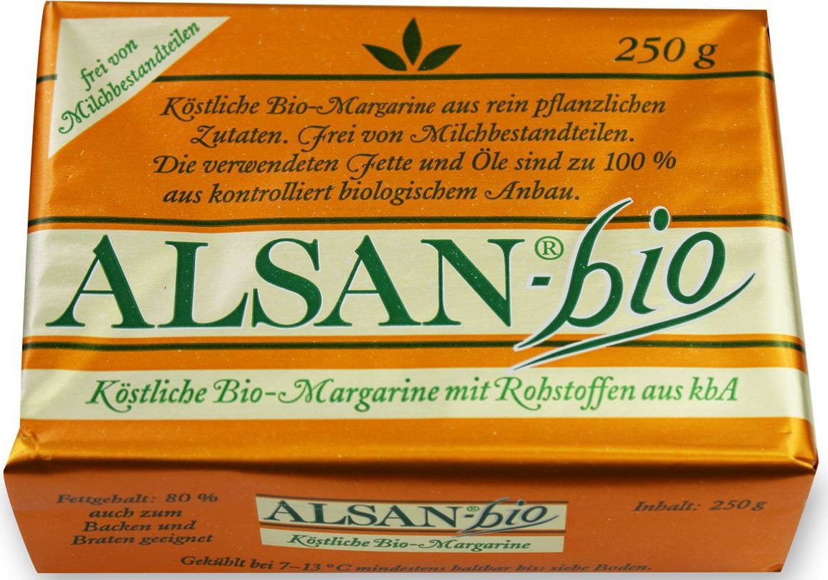 im Angebot MARGARINE BIO 250 g - ALSAN - Biolaboratorium
