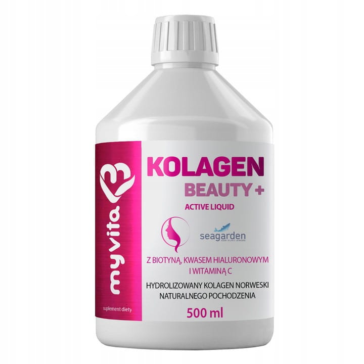 Collagen Beauty + Active Liquid in 500 ml MYVITA liquid - Biolaboratorium