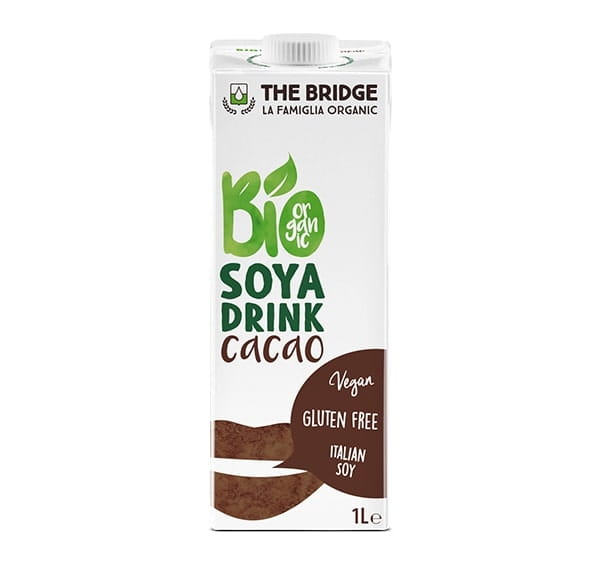 Glutenfreies Soja-Schokogetränk 1000ml EKO THE BRIDGE - Biolaboratorium