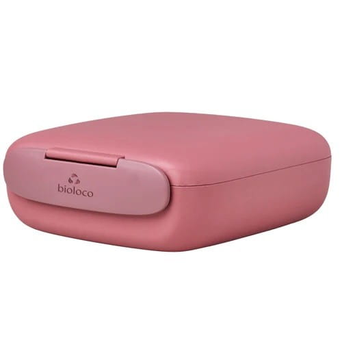KUNSTSTOFF LUNCHBOX ROSA (16 x 17,5 x 6 cm) - CHIC-MIC - Biolaboratorium