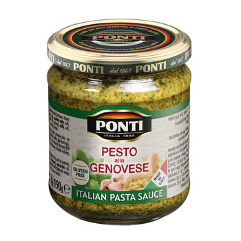 Pesto mit Basilikum Ponti 190g