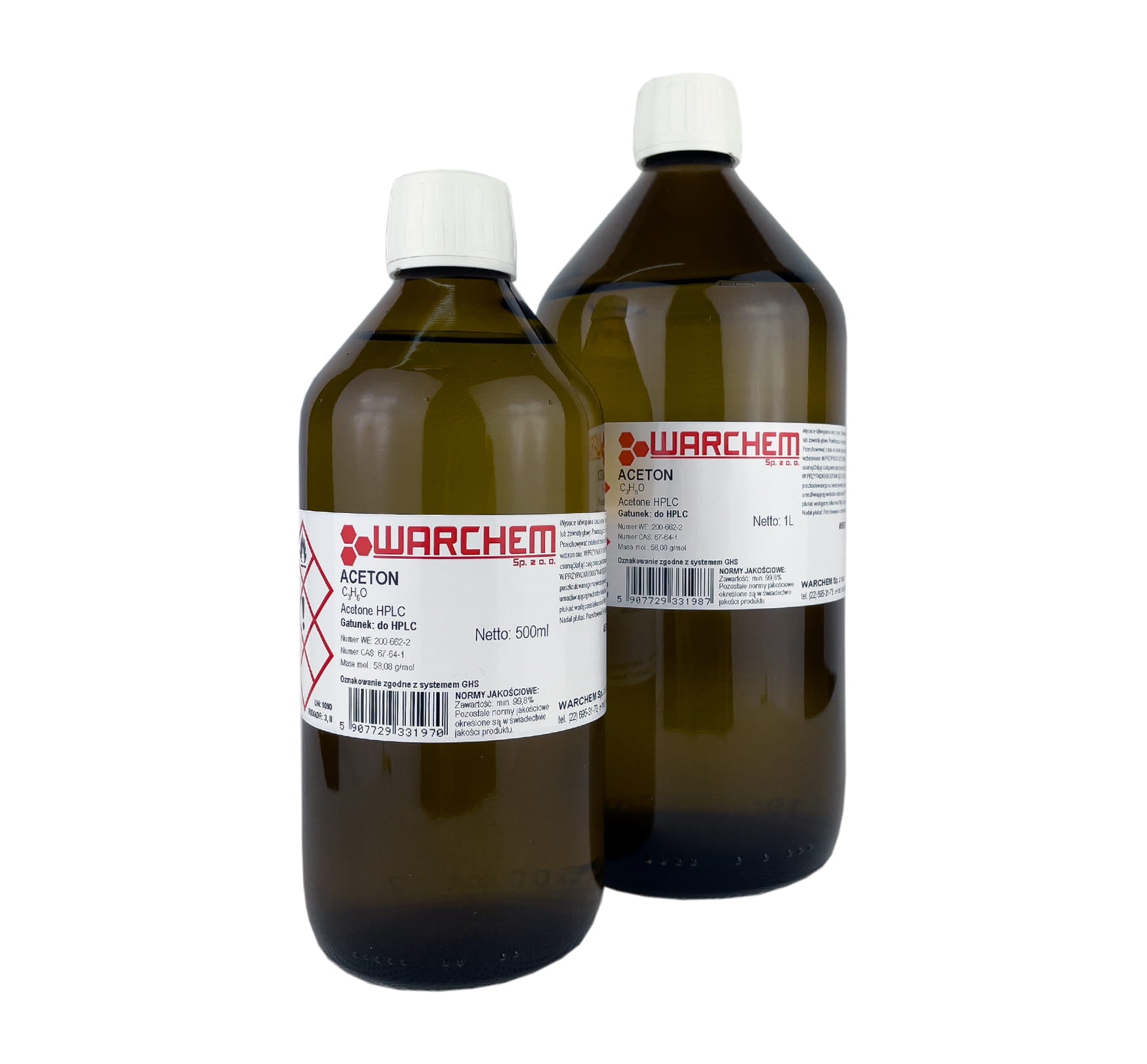 ACETON - für HPLC 500ml WARCHEM