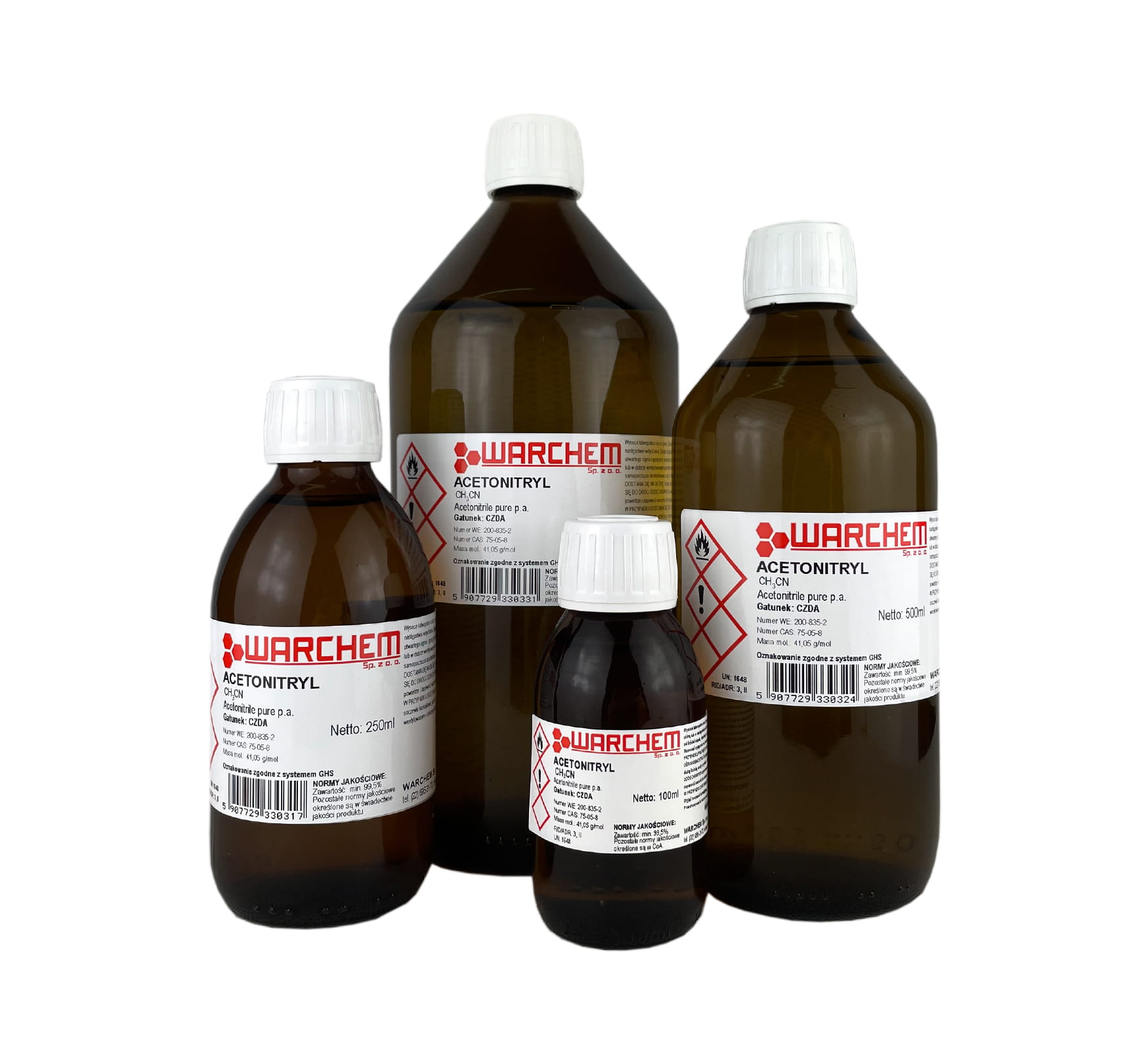 ACETONITRIL - REIN 100 ml WARCHEM