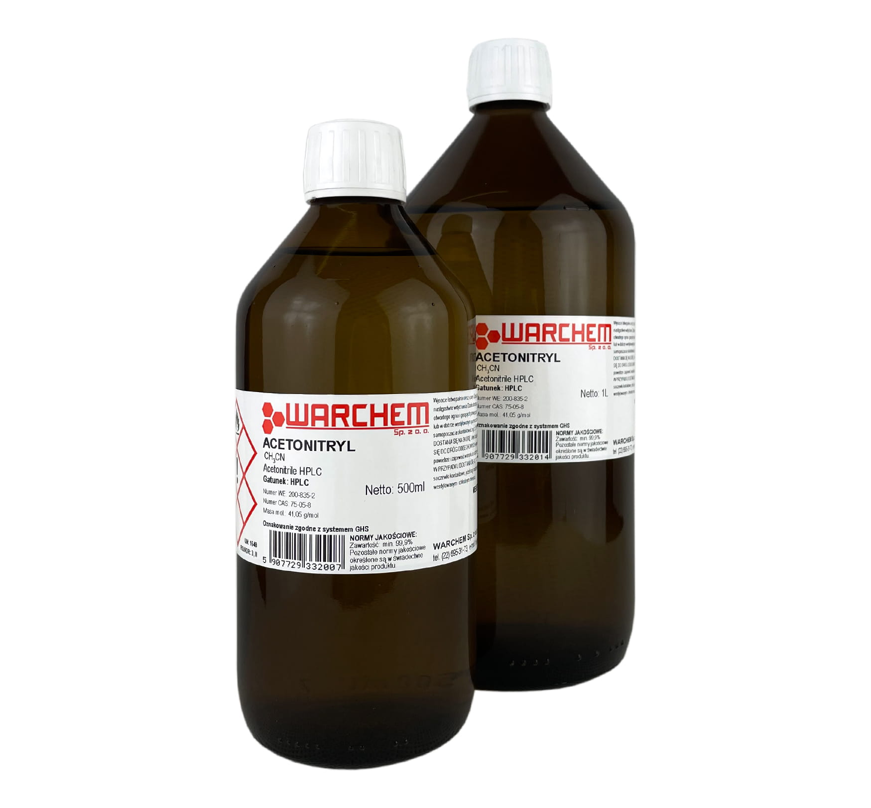 ACETONITRIL - für HPLC 500ml WARCHEM