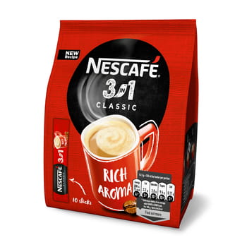 Instantkaffee 3in1 Classic Nescafe 10x16,5g