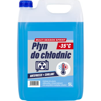 Frostschutzmittel -35°C blau 5l MSS