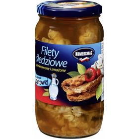 KOMERSMAG PANIERTE UND GEBRATENE HERINGSFILETS 800 G