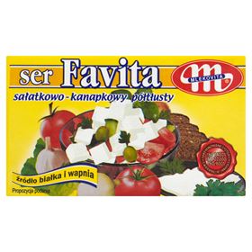 MLEKOVITA FAVITA HALBFETTER SALAT UND SANDWICHKÄSE 12 % 270 G