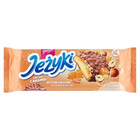 Igelkekse mit Trockenfrüchten und Nüssen in MILCHSCHOKOLADE, SALZKARAMELL 140 G 20 STÜCK