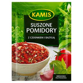 KAMIS GETROCKNETE TOMATEN MIT KNOBLAUCH-BASILIKUM-GEWÜRZMISCHUNG 15 G